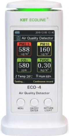 Анализатор воздуха КВТ ECO-4 "ecoline" [79141]