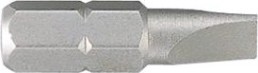 Бита для заворачивания KING TONY шлицевая 7 х 1.2 мм, 1/4", L - 25 мм 102507S1 [102507S1]