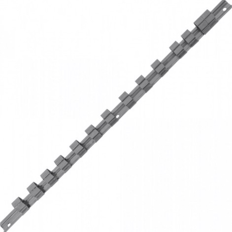 Держатель для головок 1/2 "DR "рельс" JONNESWAY MSH1214 под 14 предметов [048399]