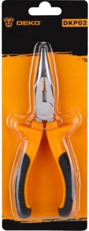 Длинногубцы DEKO DKP02 160 мм [065-0920]