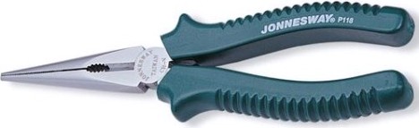 Длинногубцы JONNESWAY P118 Утконосы 8" [047128]