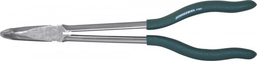 Длинногубцы JONNESWAY P7603 Утконосы удлиненные 11", загнутые (угол 90) [048338]