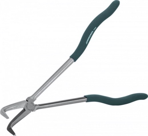 Длинногубцы JONNESWAY P7603 Утконосы удлиненные 11", загнутые (угол 90) [048338]
