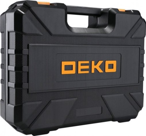 Дрель-шуруповерт аккумуляторная DEKO DKCD12FU-Li 104 tools (063-4104) [063-4104]