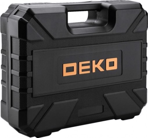 Дрель-шуруповерт аккумуляторная DEKO DKCD20FU-Li + оснастка 13 шт. (063-4172) [063-4172]