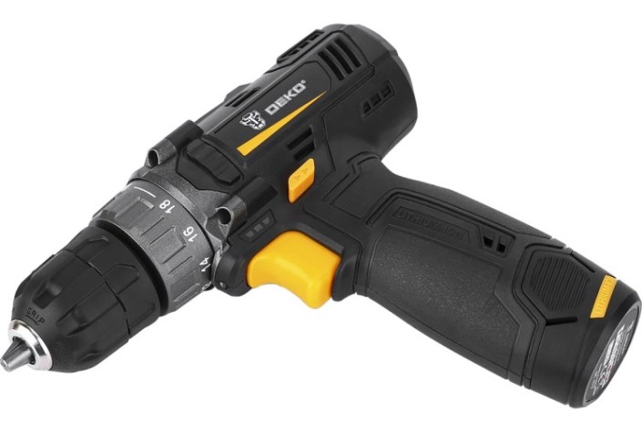 Дрель-шуруповерт аккумуляторная DEKO GCD12DU3 (063-4096) [063-4096]