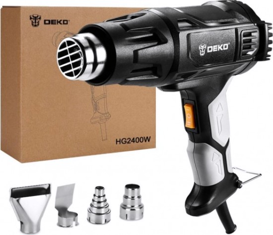 Фен строительный DEKO HG2400W [063-4260]