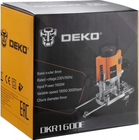 Фрезер сетевой DEKO DKR1600E [063-4193]