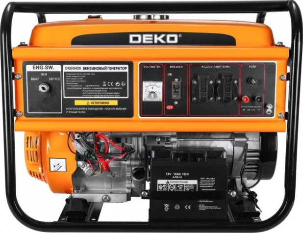 Генератор бензиновый DEKO DKEG 420 [065-1086]