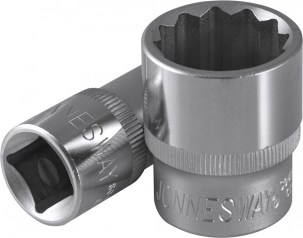 Головка двенадцатигранная с посадкой 1/2" JONNESWAY S04H4908 8 мм [047406]