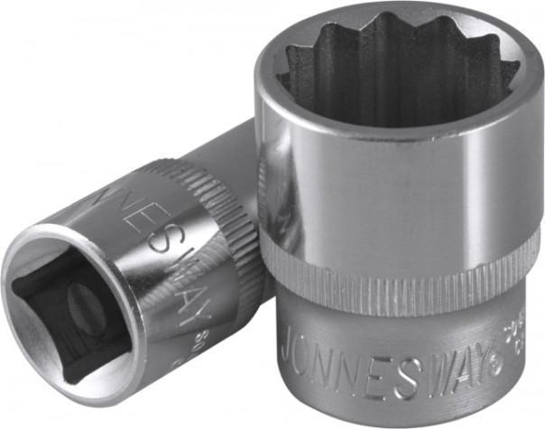 Головка двенадцатигранная с посадкой 1/2" JONNESWAY S04H4909 9 мм [048149]