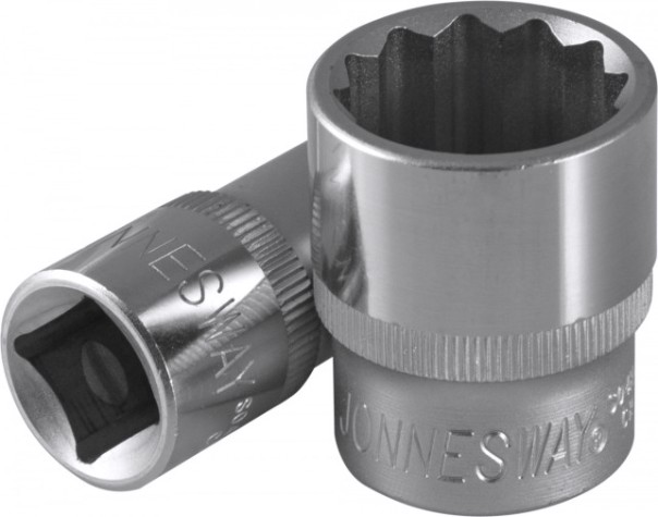 Головка двенадцатигранная с посадкой 1/2" JONNESWAY S04H4916 16 мм [047412]