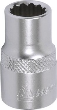 Головка двенадцатигранная с посадкой 1/2" KING TONY 000-42008 08 мм