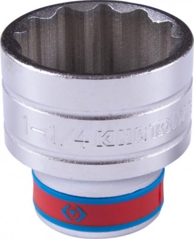 Головка двенадцатигранная с посадкой 1/2" KING TONY 433040S 1-1/4"