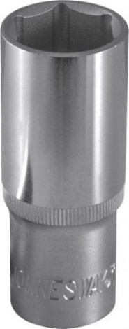 Головка шестигранная с посадкой 1/2" JONNESWAY S04HD4114 14 мм [047237]
