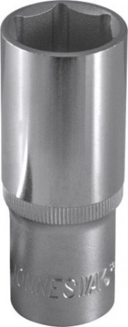 Головка шестигранная с посадкой 1/2" JONNESWAY S04HD4119 19 мм [047242]