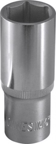 Головка шестигранная с посадкой 1/2" JONNESWAY S04HD4122 22 мм [047245]