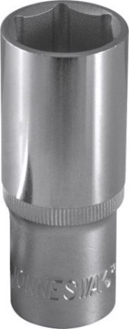 Головка шестигранная с посадкой 1/2" JONNESWAY S04HD4124 24 мм [047247]