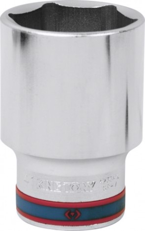 Головка шестигранная с посадкой 1/2" KING TONY 423541M 41 мм глубокая
