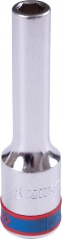 Головка шестигранная с посадкой 1/2" KING TONY 424508M 8 мм глубокая