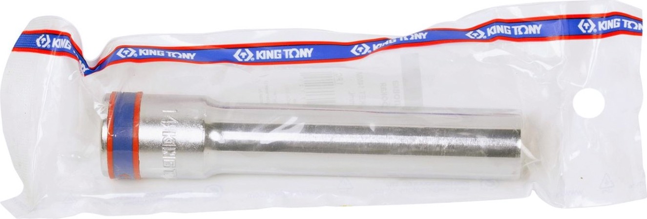 Головка шестигранная с посадкой 1/2" KING TONY 425514M 14 мм глубокая