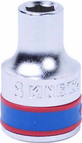 Головка шестигранная с посадкой 1/2" KING TONY 433508М 8 мм [433508M]
