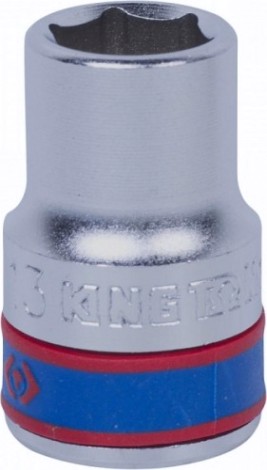Головка шестигранная с посадкой 1/2" KING TONY 433513М 13 мм [433513M]