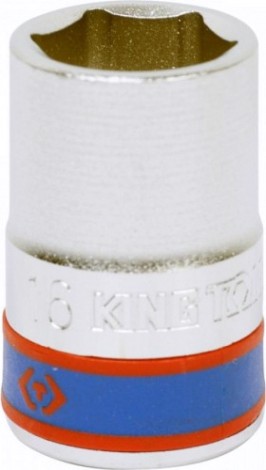 Головка шестигранная с посадкой 1/2" KING TONY 433516М 16 мм [433516M]