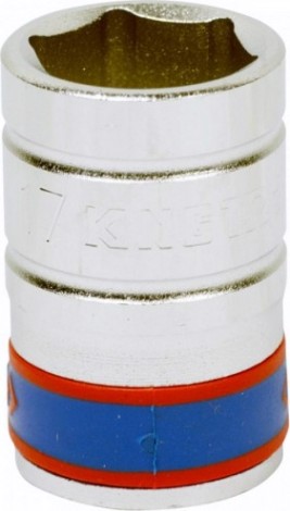 Головка шестигранная с посадкой 1/2" KING TONY 433517М 17 мм [433517M]