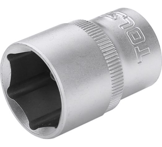 Головка шестигранная с посадкой 1/2" tolsen 27 мм TT16527 [TT16527]
