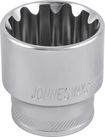 Головка шестигранная с посадкой 1/4" JONNESWAY S68H2104 super tech 4 мм, 5/32", E5 [046188]