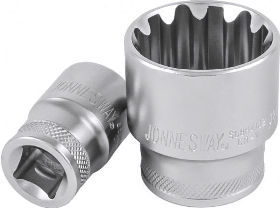 Головка шестигранная с посадкой 1/4" JONNESWAY S68H2111 super tech 11 мм, 7/16", E14 [046197]