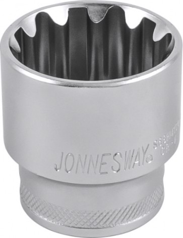 Головка шестигранная с посадкой 1/4" JONNESWAY S68H2112 super tech 12 мм, 5/32" [046198]