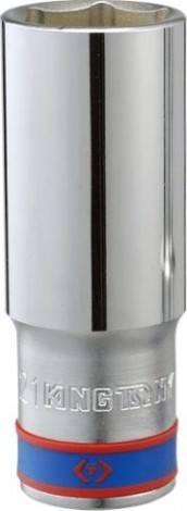 Головка шестигранная с посадкой 3/4" KING TONY 623529M 29 мм, глубокая