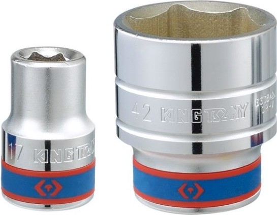 Головка шестигранная с посадкой 3/4" KING TONY 633528M 28 мм