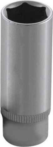 Головка шестигранная с посадкой 3/8" JONNESWAY S04HD2113 глубокая 1/4"DR, 13 мм [048008]
