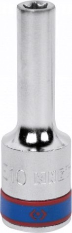 Головка торцевая Е-Стандарт KING TONY 427510M torx 1/2", e10, l=77 мм
