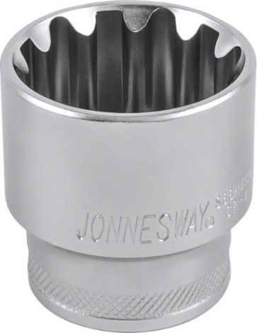 Головка торцевая JONNESWAY S68H4114 super tech (1/2"DR, 14 мм, 9/16", E18) [046211]