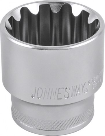 Головка торцевая JONNESWAY S68H4118 super tech (1/2"DR, 18 мм, 11/16", E22) [046215]