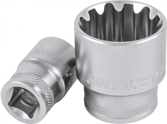 Головка торцевая JONNESWAY S68H4132 super tech (32 мм, 1-1/4", E40) [046224]