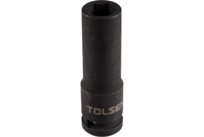 Головка торцевая ударная глубокая 6-ти гранная tolsen 1/2" 16 мм TT18266 [TT18266]