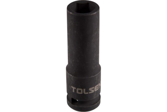 Головка торцевая ударная глубокая 6-ти гранная tolsen 1/2" 18 мм TT18268 [TT18268]