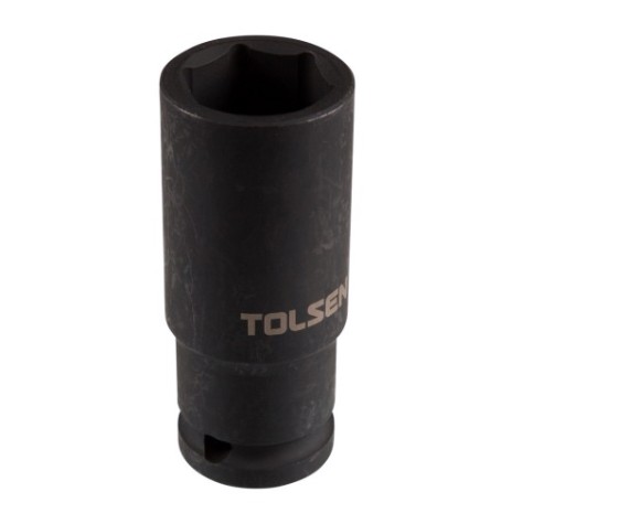 Головка торцевая ударная глубокая 6-ти гранная tolsen 1/2" 21 мм TT18271 [TT18271]