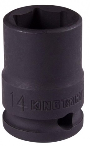 Головка торцевая ударная KING TONY 6-гранная 3/8", 14 мм [353514M]