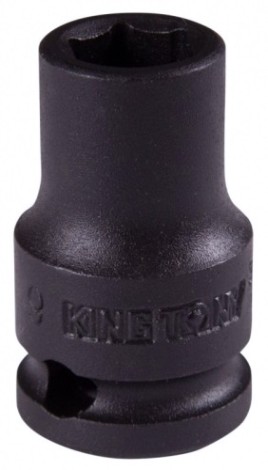 Головка торцевая ударная KING TONY 6-гранная 3/8", 9 мм [353509M]