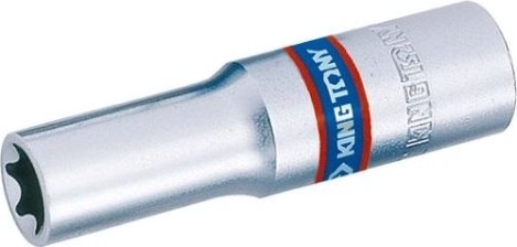 Головка торцевая удлиненная Е-Стандарт KING TONY Е12 3/8", 327512М [327512M]