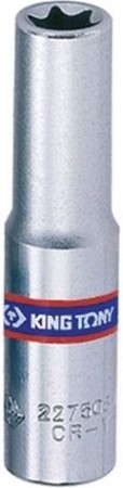 Головка торцевая удлиненная Е-Стандарт KING TONY Е8 1/4", 227508M [227508M]