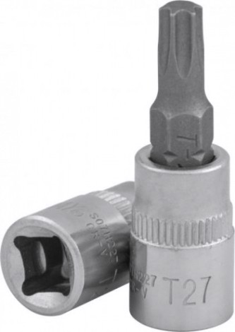 Головка TORX JONNESWAY S07H427 Насадка торцевая 1/2"DR с T27, 55 мм [047764]