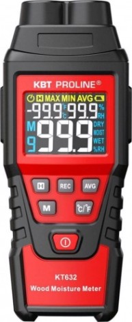 Измеритель влажности КВТ КТ 632 ECOLINE [87282]