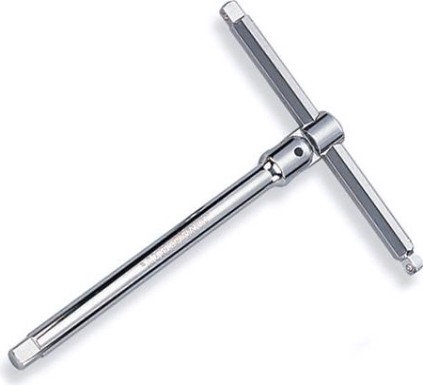 JONNESWAY S43H210 Удлинитель Т-образный трехсторонний 1/4",3/8",1/2"DR, 250-200 мм [047605]